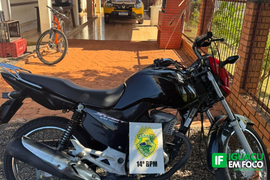 Motociclista irregular é apreendida em Itaipulândia após manobra suspeita