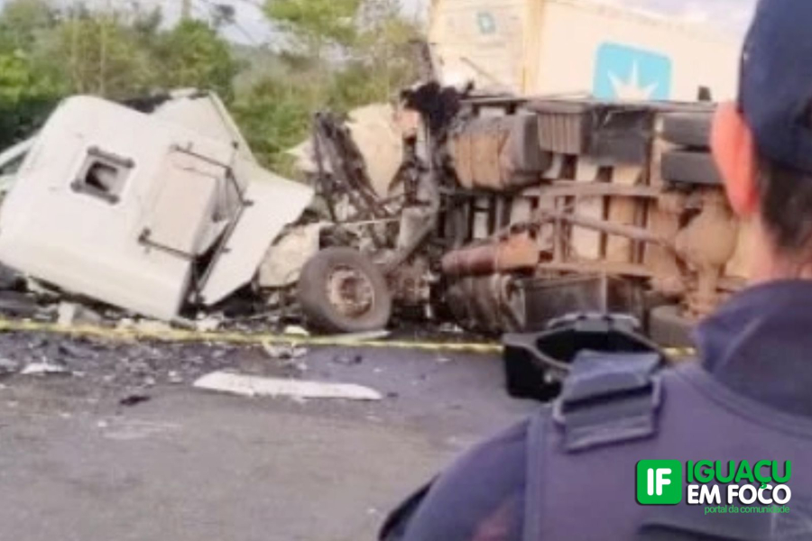 Motorista de Medianeira morre em grave acidente na BR-277